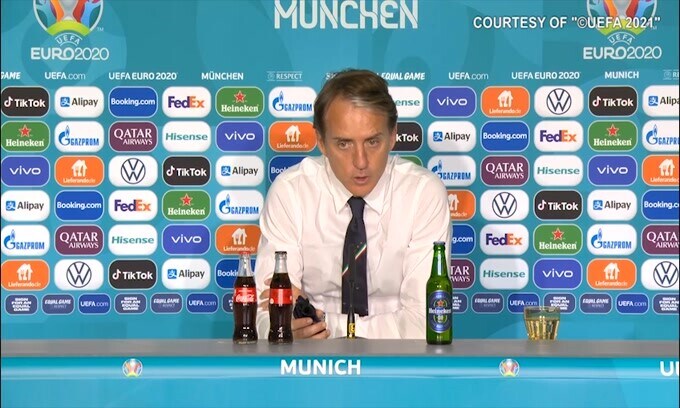 Mancini: "Spinazzola non meritava questo infortunio"