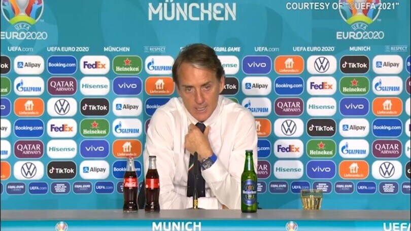 Mancini: "Orgoglioso di allenare questi ragazzi"