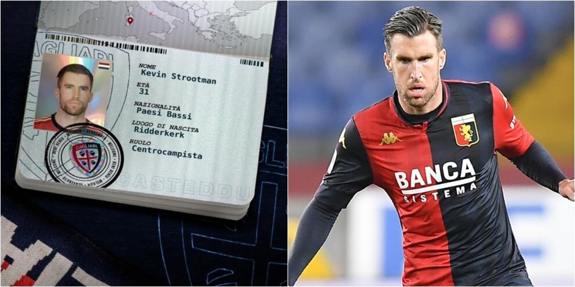 Cagliari, Strootman è ufficiale: "In prestito fino al 2022"