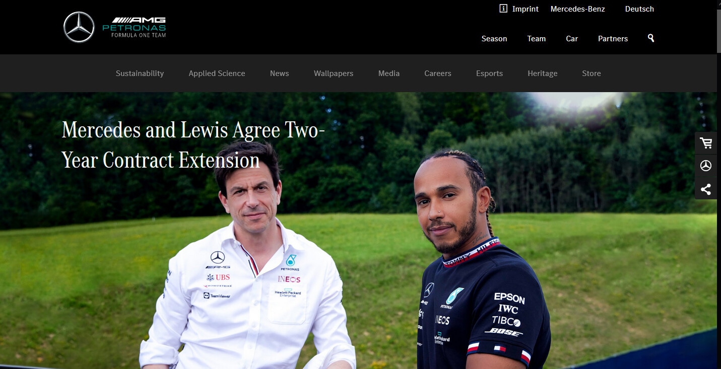Mercedes, Hamilton rinnova fino al 2023
