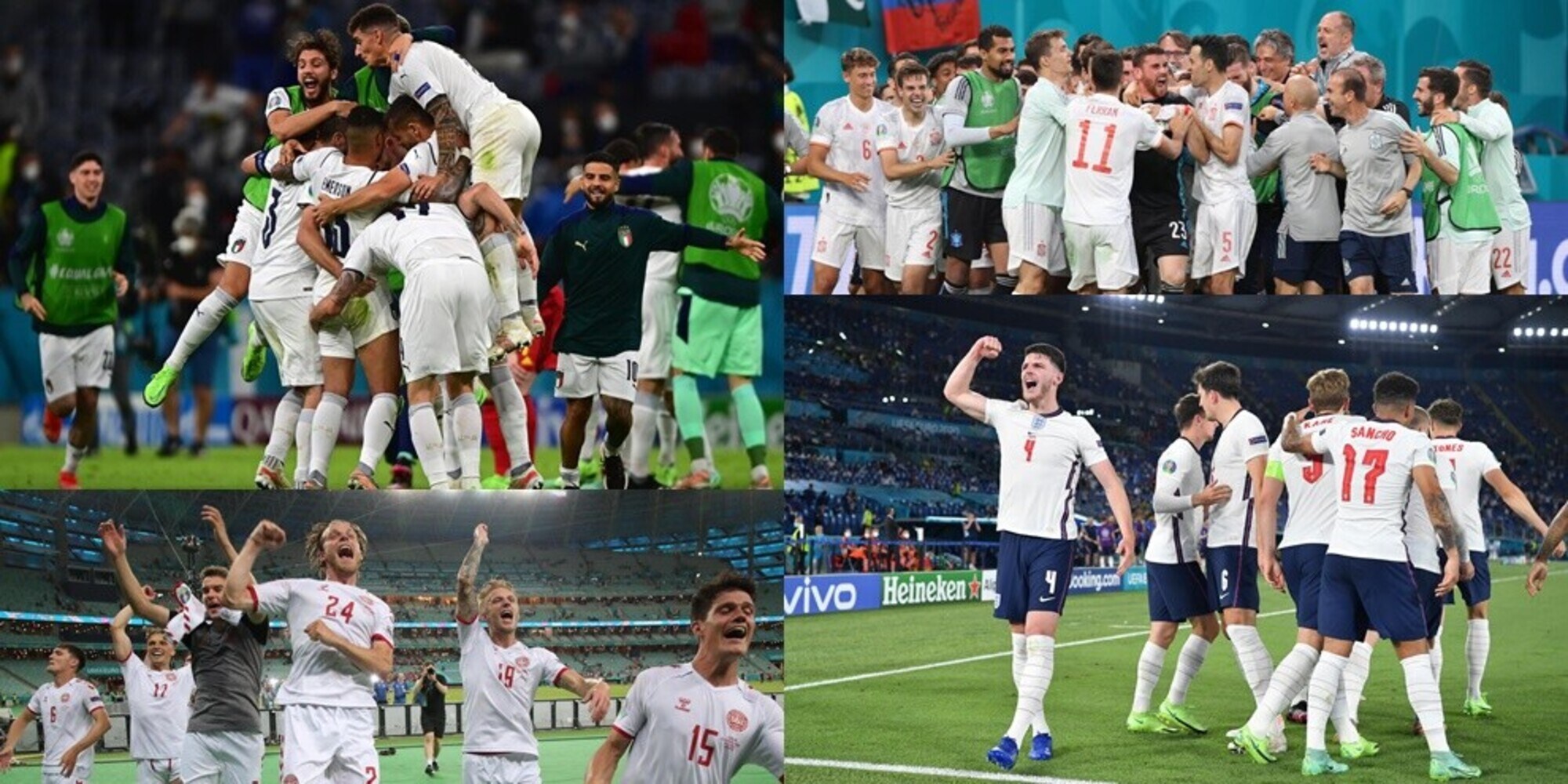 Europei, il programma delle semifinali: date, orari e dove vederle in tv