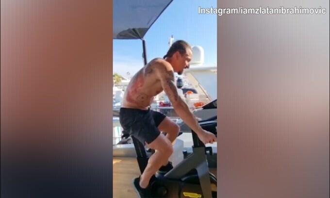 Milan, Ibra corre verso il recupero