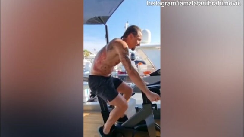Milan, Ibra corre verso il recupero