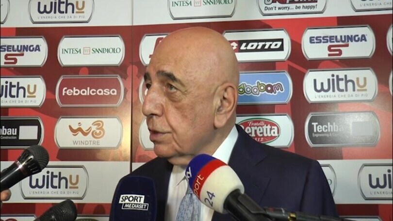 Galliani: "Nazionale? Il centrocampo è stratosferico"