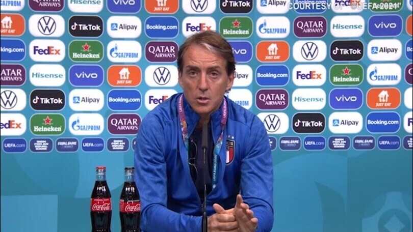 Mancini: "Ingiusto non ci siano tifosi italiani e spagnoli"
