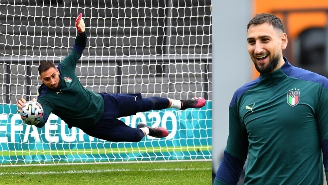 I voli di Donnarumma in vista della semifinale con la Spagna