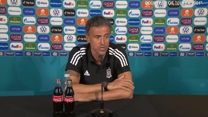 Luis Enrique: "Avrei voluto vedere Spinazzola in campo"