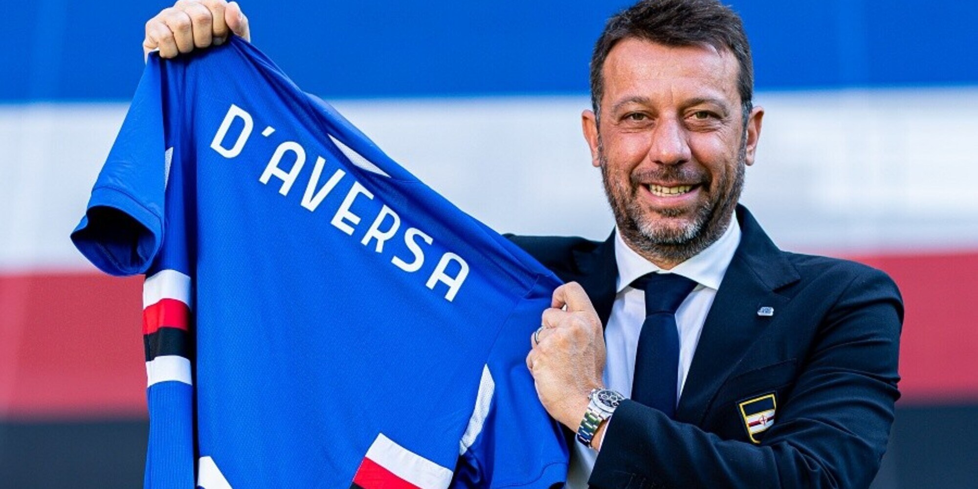 Sampdoria, ecco D'Aversa: "Un onore la panchina che fu di Boskov"