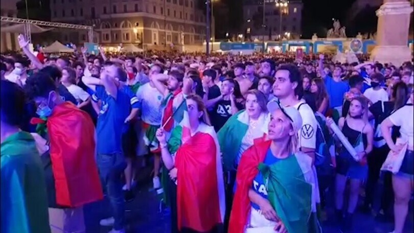 Gol Spagna, la delusione dei tifosi