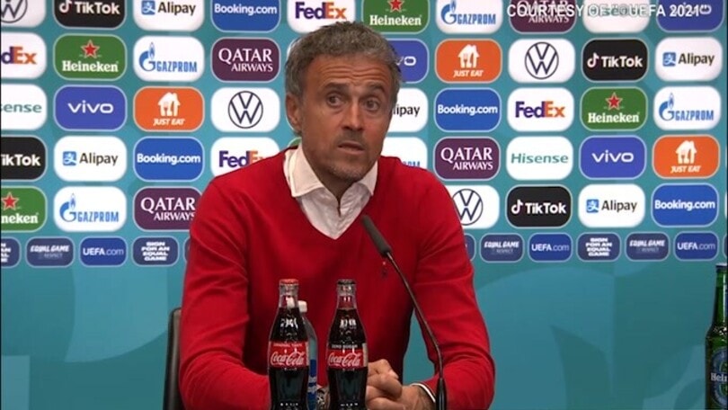 Luis Enrique: "Bisogna saper perdere"