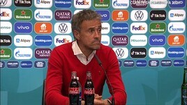 Luis Enrique consola Morata: "Ha dimostrato personalità"