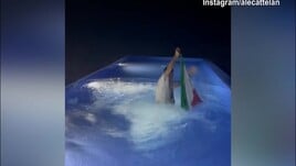 Euro 2020: Cattelan festeggia direttamente in Spagna