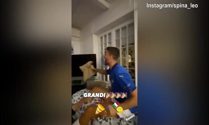 L'emozione di Spinazzola dopo la vittoria azzurra