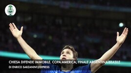 Italia, Chiesa difende Immobile. Copa America, finale Argentina-Brasile