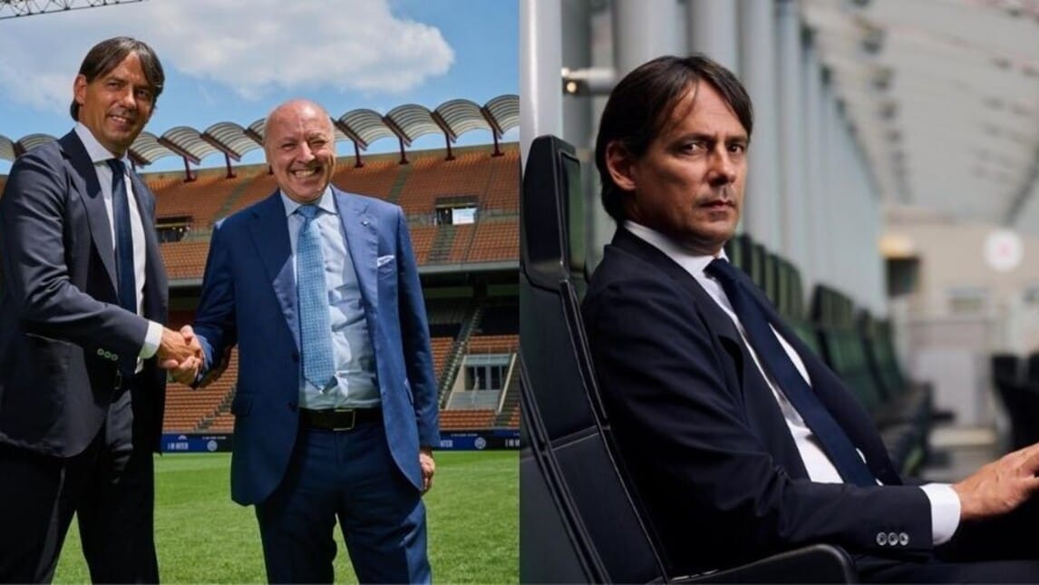 Inter, è Inzaghi-day: Marotta lo accoglie a San Siro
