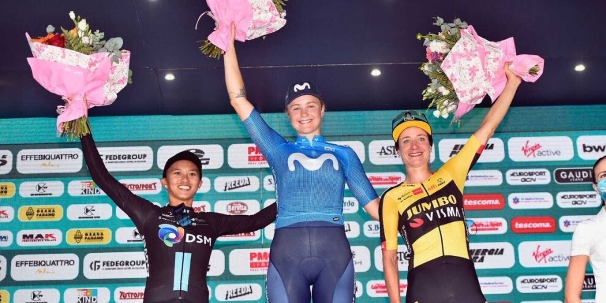Giro d'Italia donne, Emma Jørgensen si prende la tappa più lunga