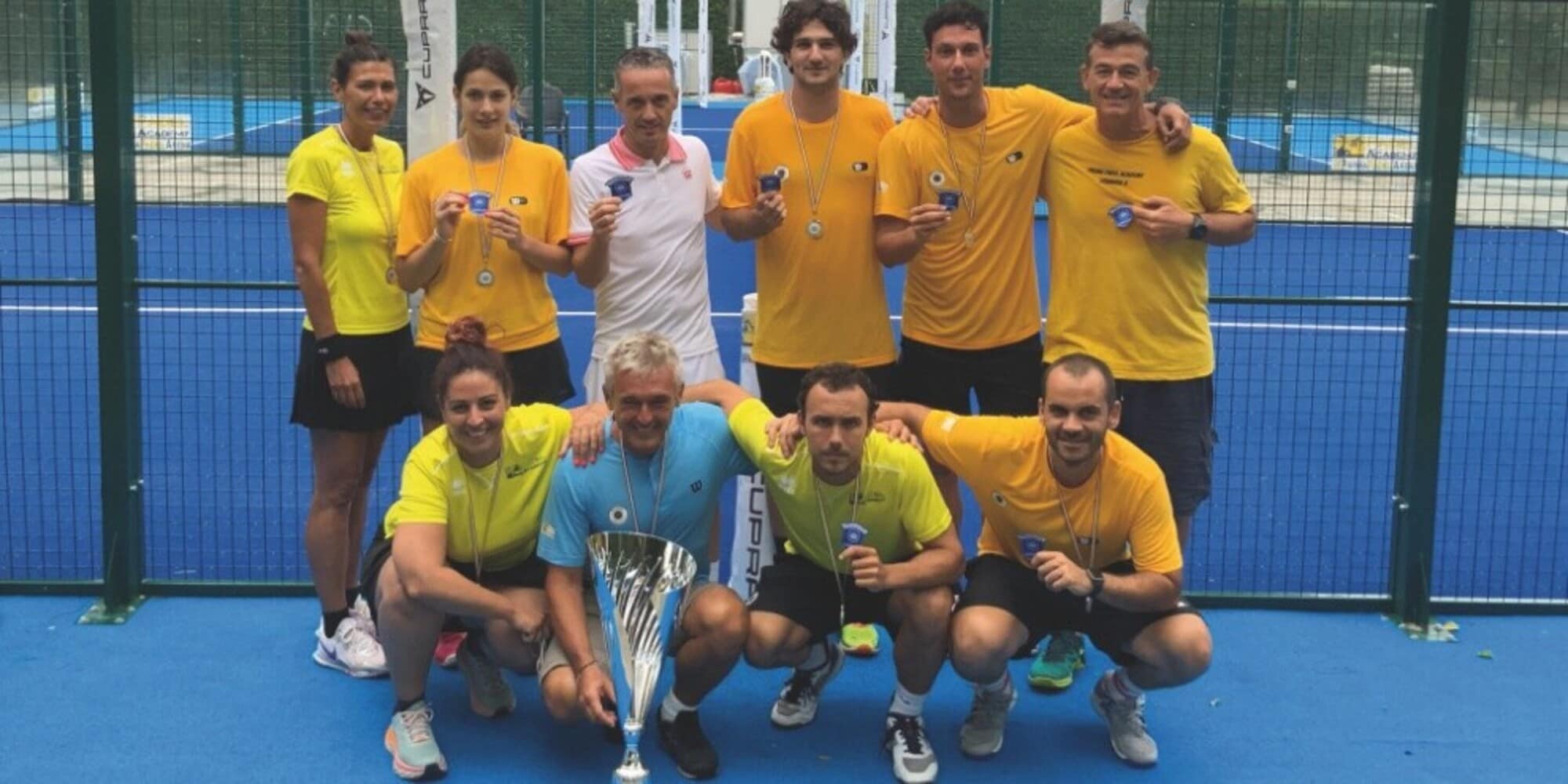 Pro Parma Padel Academy show! I campioni servono la doppietta