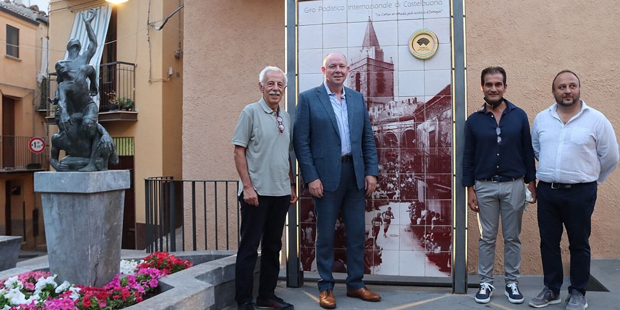 Consegnata la Heritage Plaque al Giro podistico Internazionale di Castelbuono
