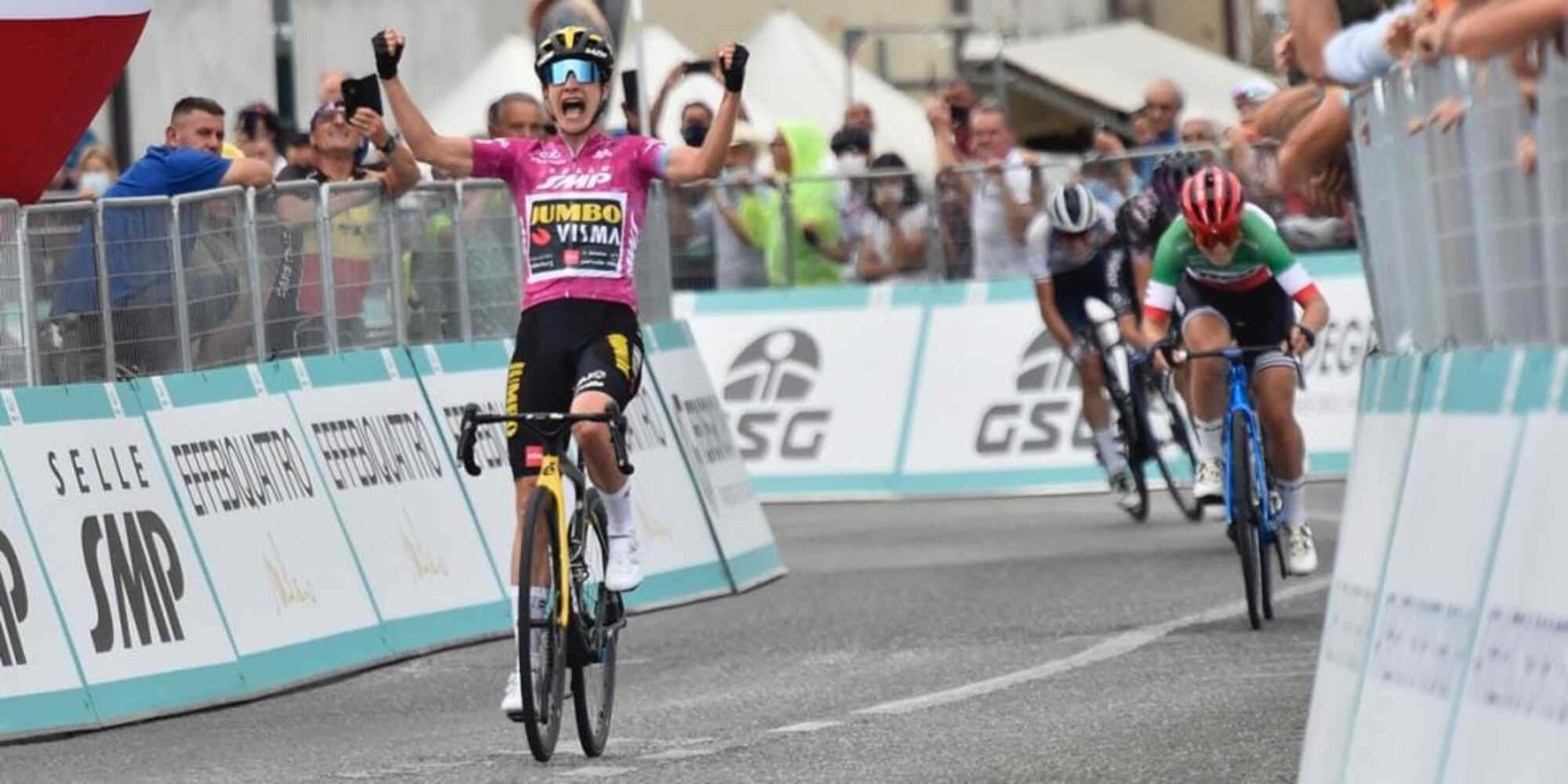 Marianne Vos vince la 7ª tappa del Giro d'Italia Donne