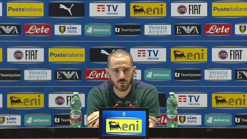 Bonucci: "Vogliamo regalare una gioia al presidente Mattarella e a tutti gli italiani"