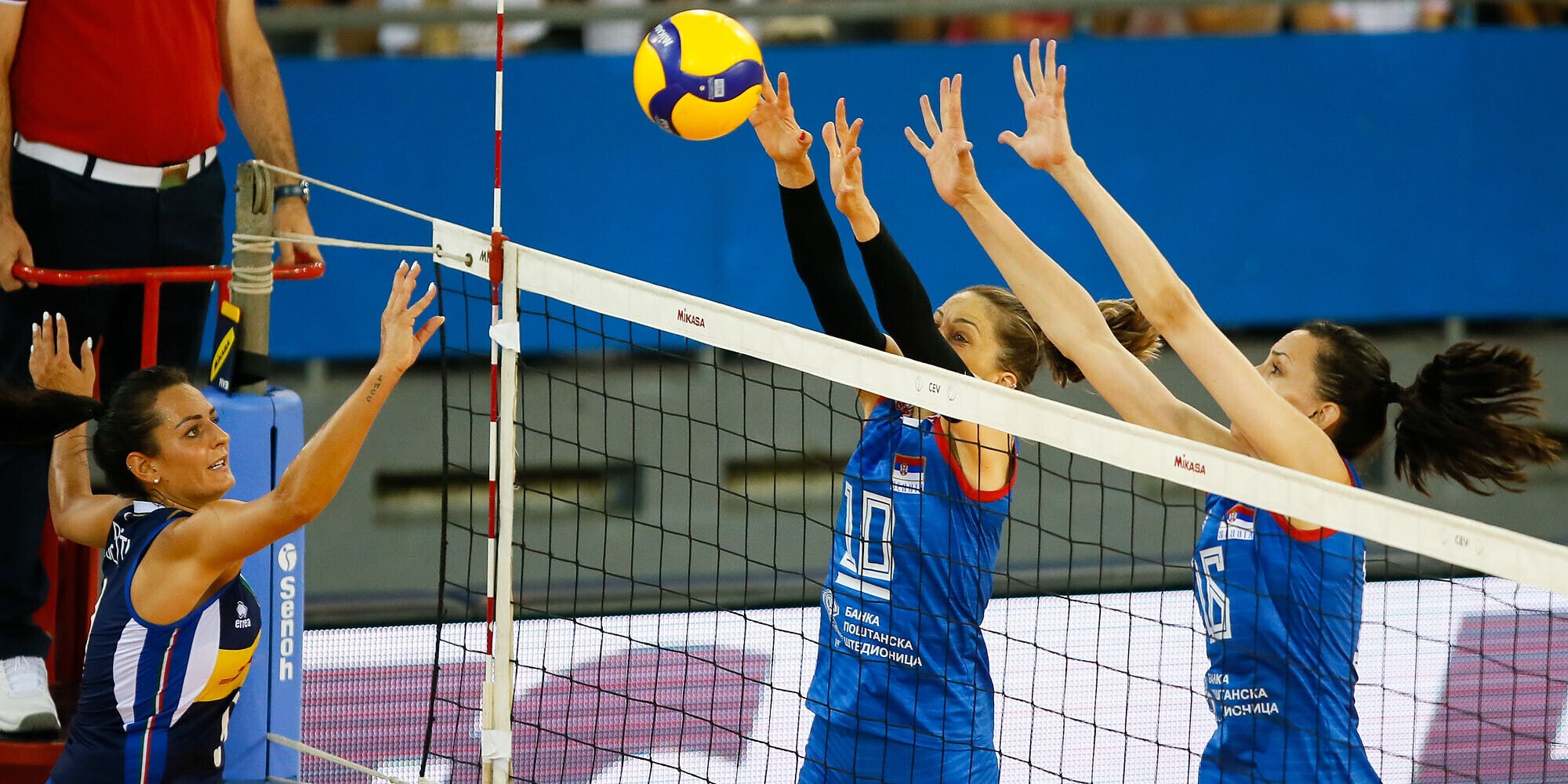 Per l'Italia terzo ko al tie break contro la Serbia