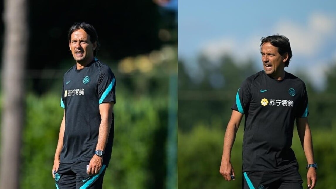 Inter, Inzaghi carica i suoi. Che grinta in allenamento!