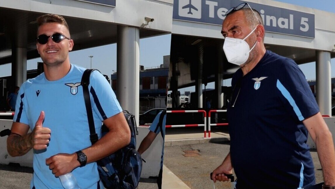 Lazio in partenza per Auronzo: Milinkovic comanda il gruppo