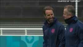 Inghilterra, rifinitura tra buon umore e sorrisi