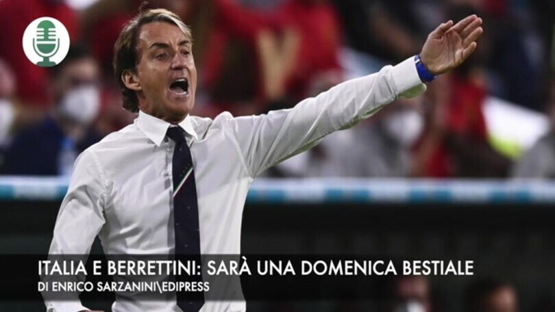 Italia e Berrettini: sarà una domenica bestiale
