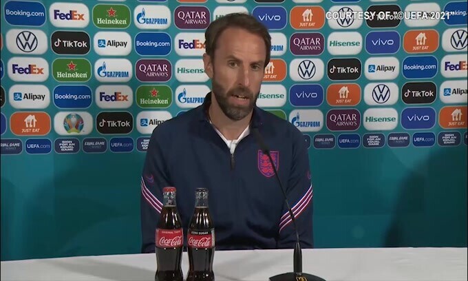 Southgate: "Tifosi, non fischiate l'inno italiano"