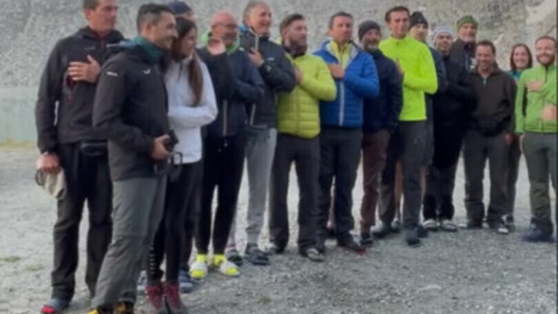 Italia-Inghilterra, il gruppo 3 valli aspetta la finale e canta l'inno