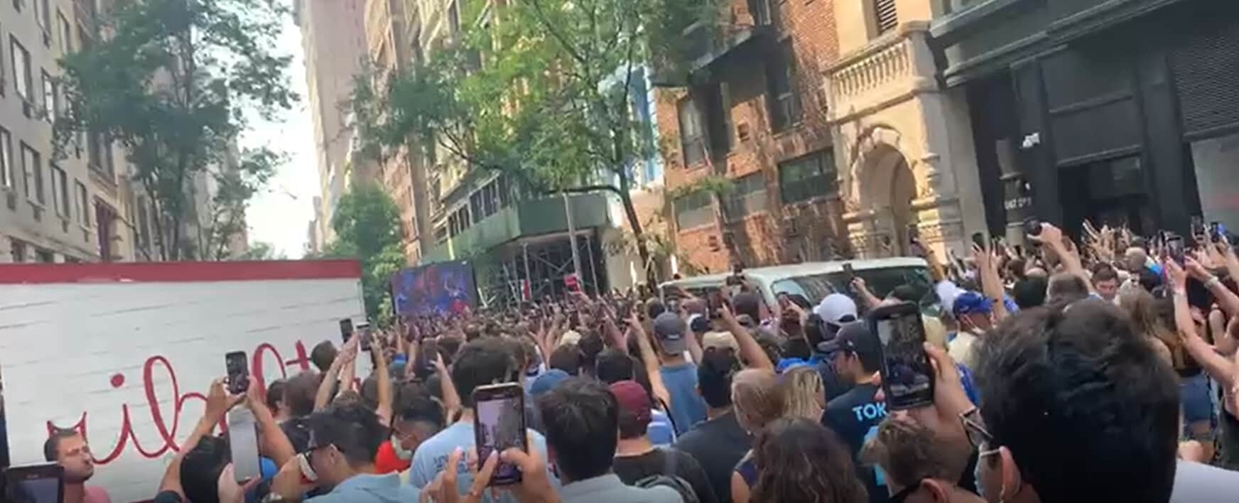 Inno di Mameli a Downtown Manhattan