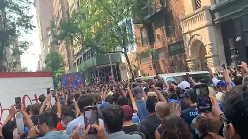 Inno di Mameli a Downtown Manhattan