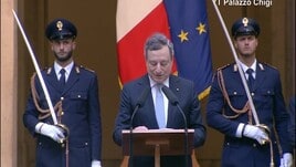 Draghi a Donnarumma: "N'do stai? Che parate..."