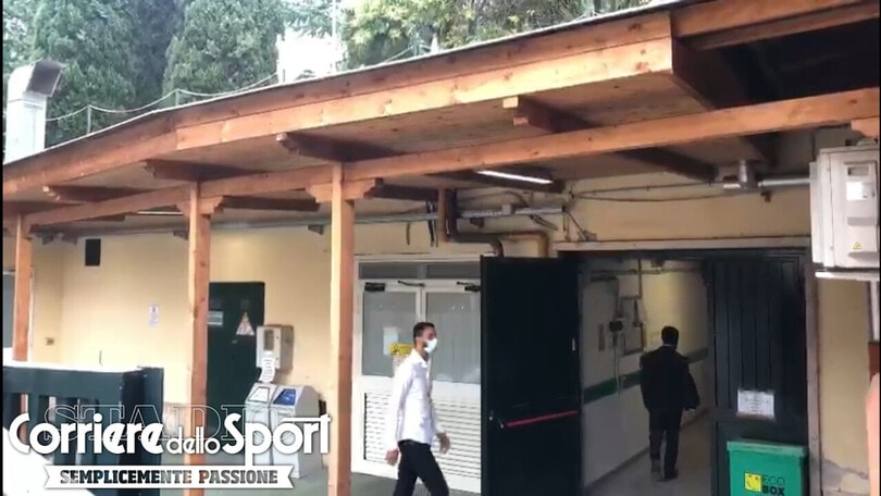 Roma, Rui Patricio a Villa Stuart per le visite mediche