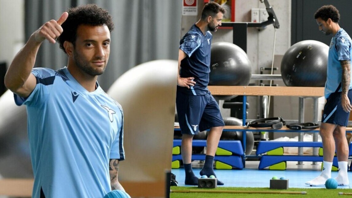 Lazio, sorriso Felipe Anderson: subito a lavoro