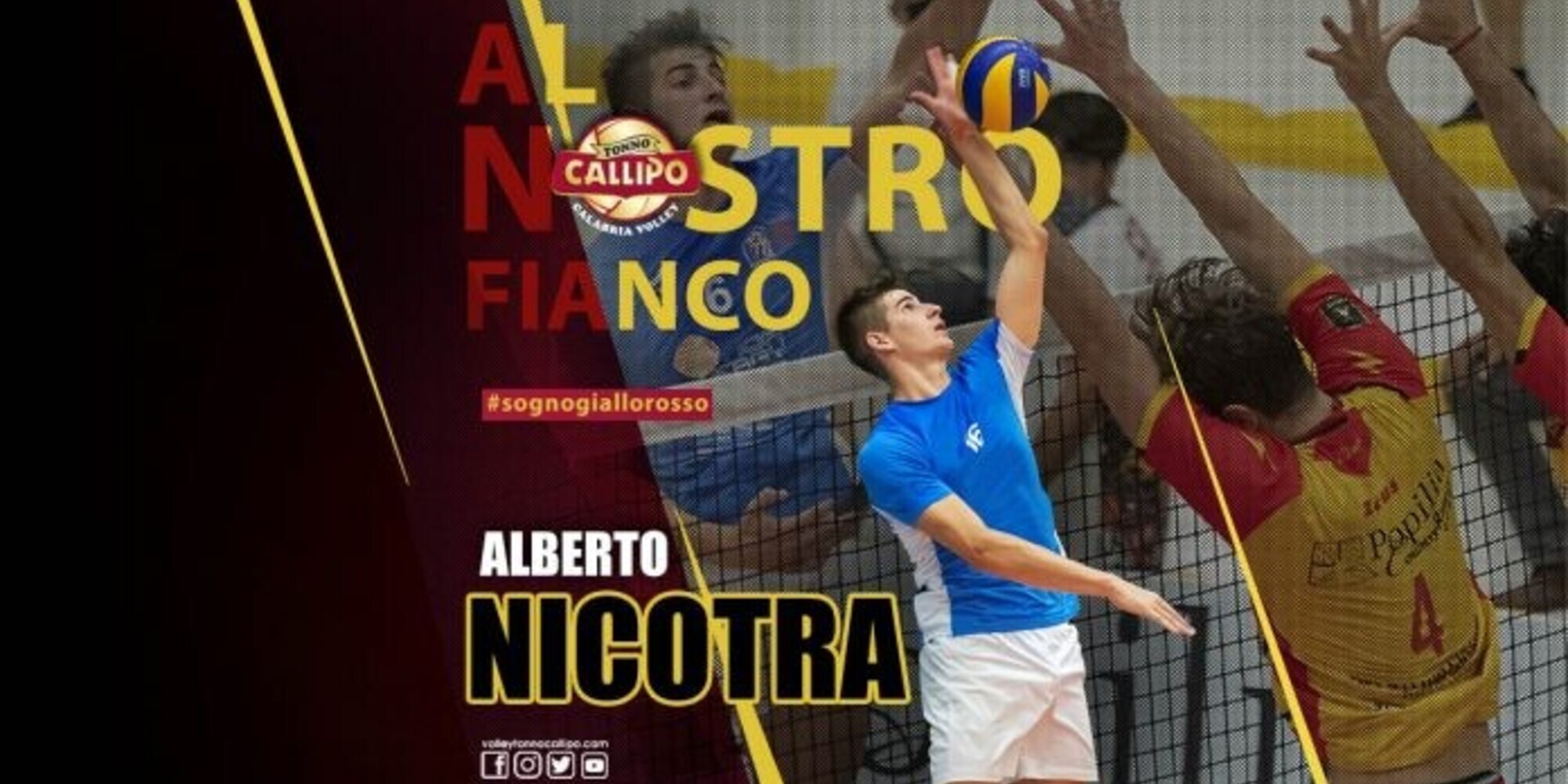 Nicotra chiude il roster di Vibo