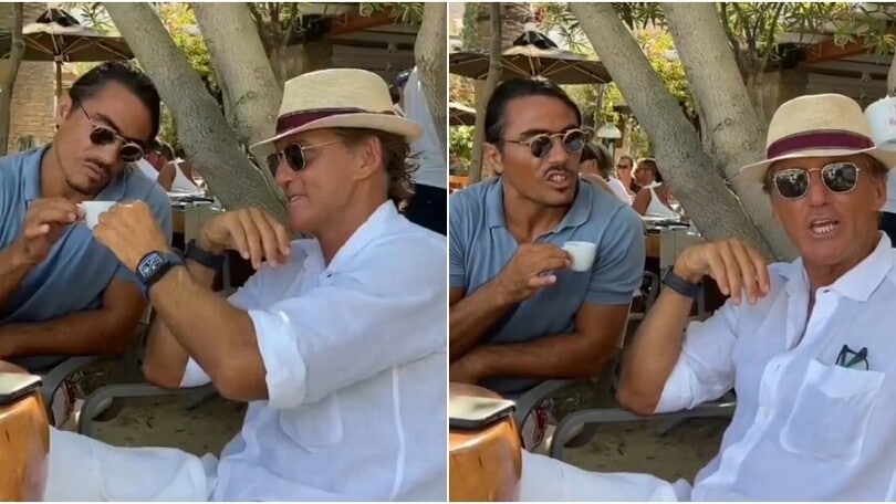 Mancini e il caffè portafortuna con Nusret