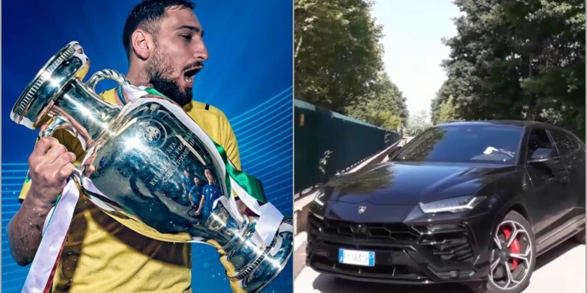 Donnarumma: dall'Italia Campione d’Europa a quella passione per la Lamborghini