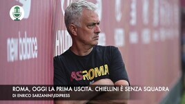Roma, oggi la prima uscita. Chiellini è senza squadra