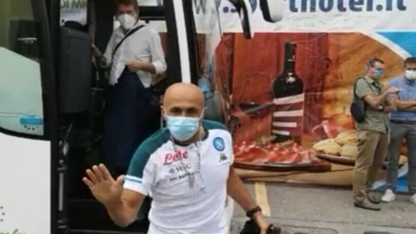 Napoli, Spalletti è arrivato a Dimaro