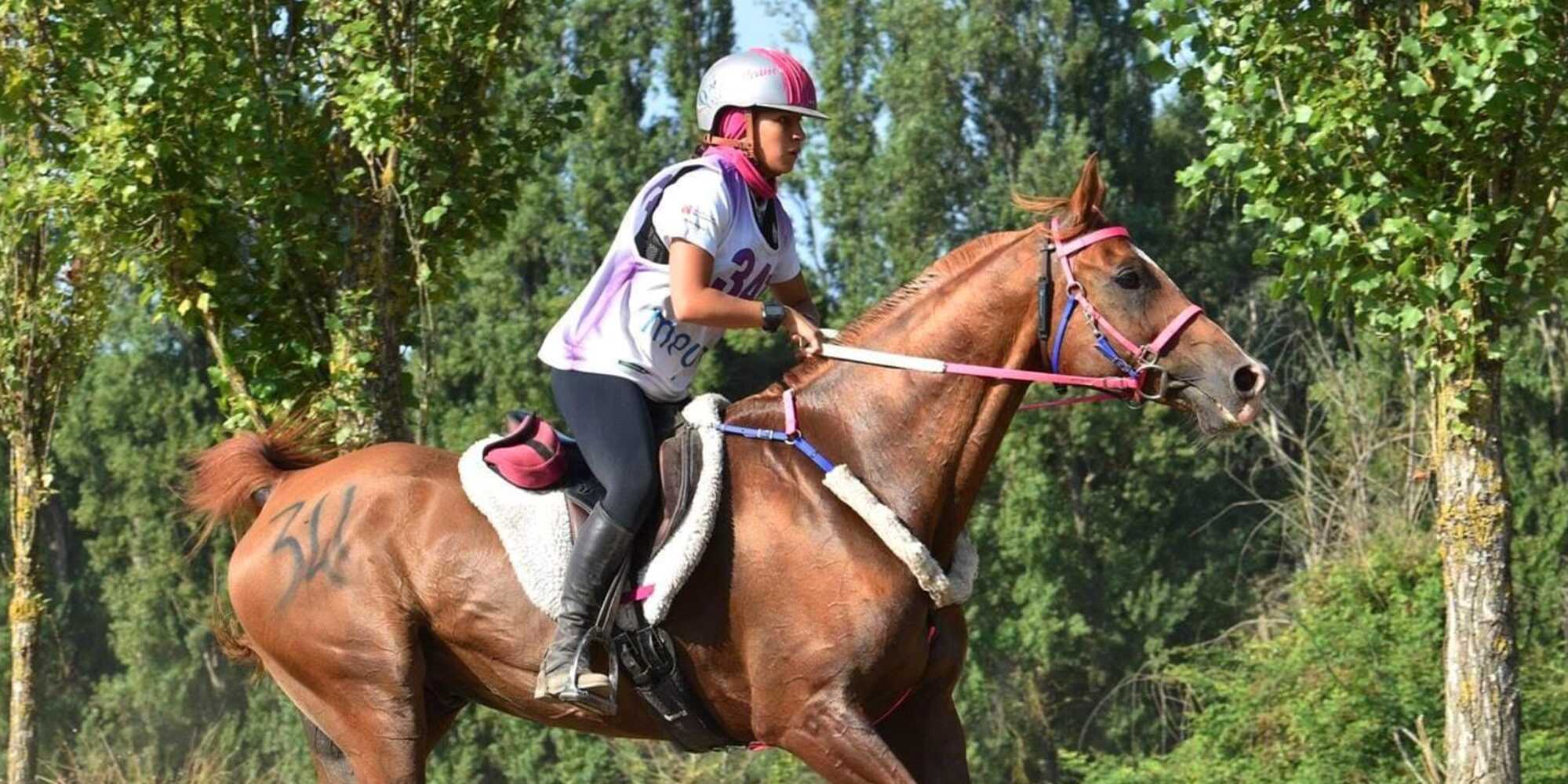 Costanza Laliscia sul gradino più alto del podio in Polonia