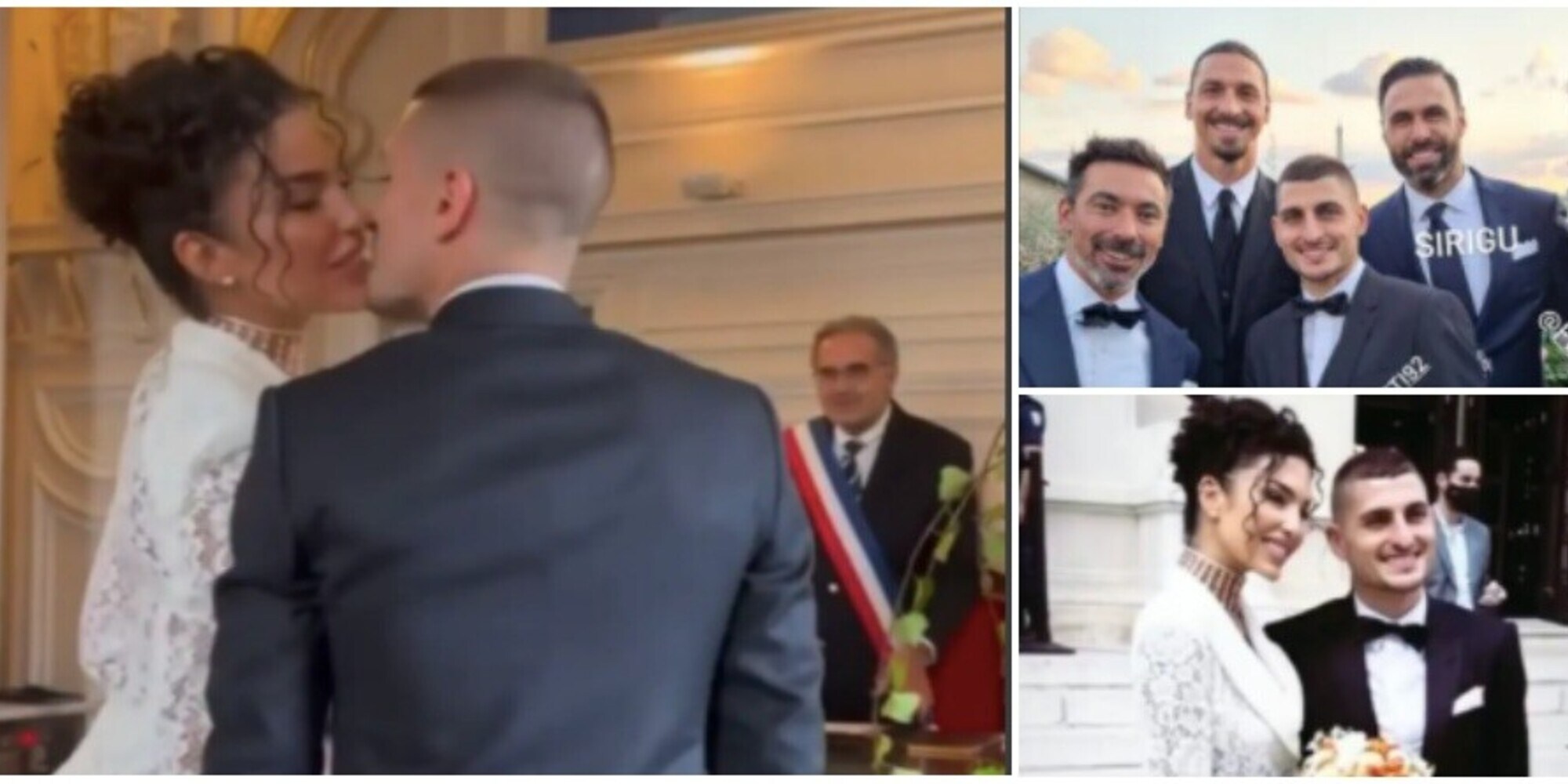 Verratti, le nozze con Jessica dopo Euro 2020. Tra gli invitati c'è Ibra