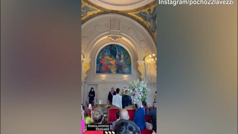 Marco Verratti e Jessica Aidi, ecco il momento del sì