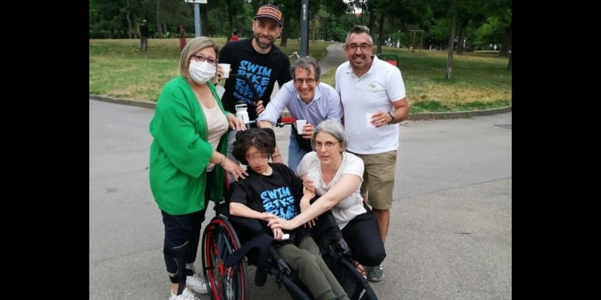 Run4Franci, con la nuova carrozzina inizia il viaggio di Francesco verso la maratona