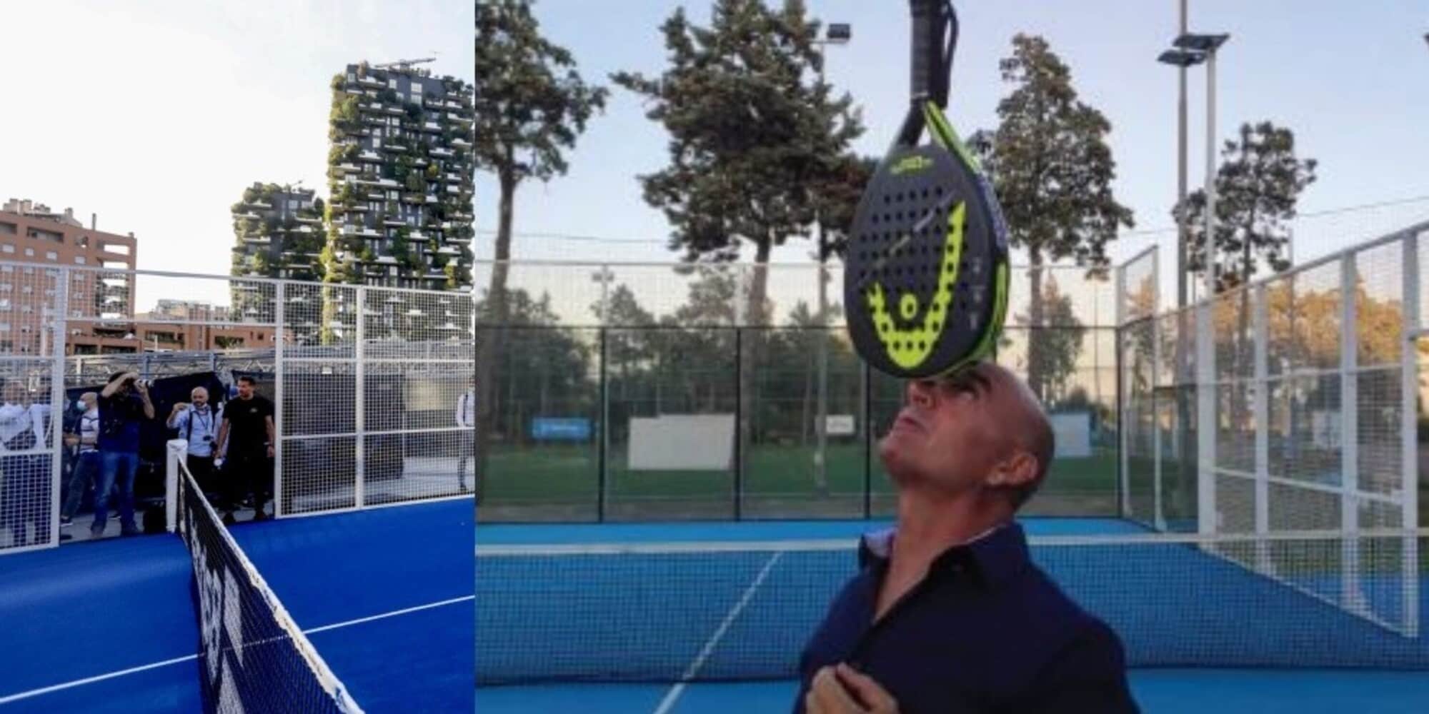 Ronald Rossi: "L'equilibrio accomuna padel e circo"
