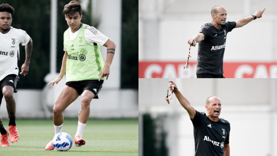 Juve, la carica di Allegri. Dybala imposta con classe