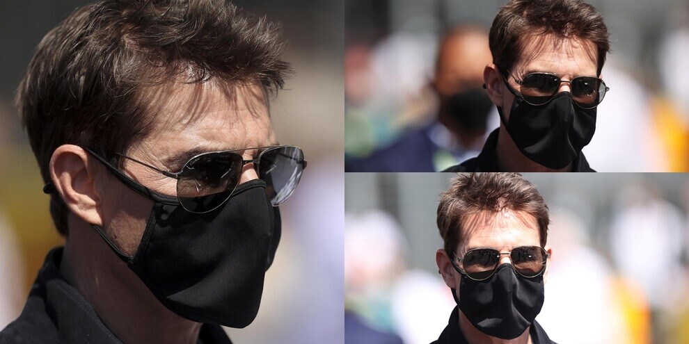 Che sorpresa a Silverstone: nel box Mercedes c'è Tom Cruise