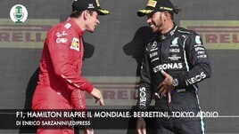 F1, Hamilton riapre il mondiale. Tokyo, Berrettini costretto al forfait