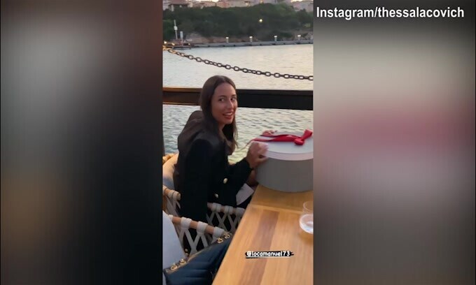 Locatelli, che sorpresa per la fidanzata